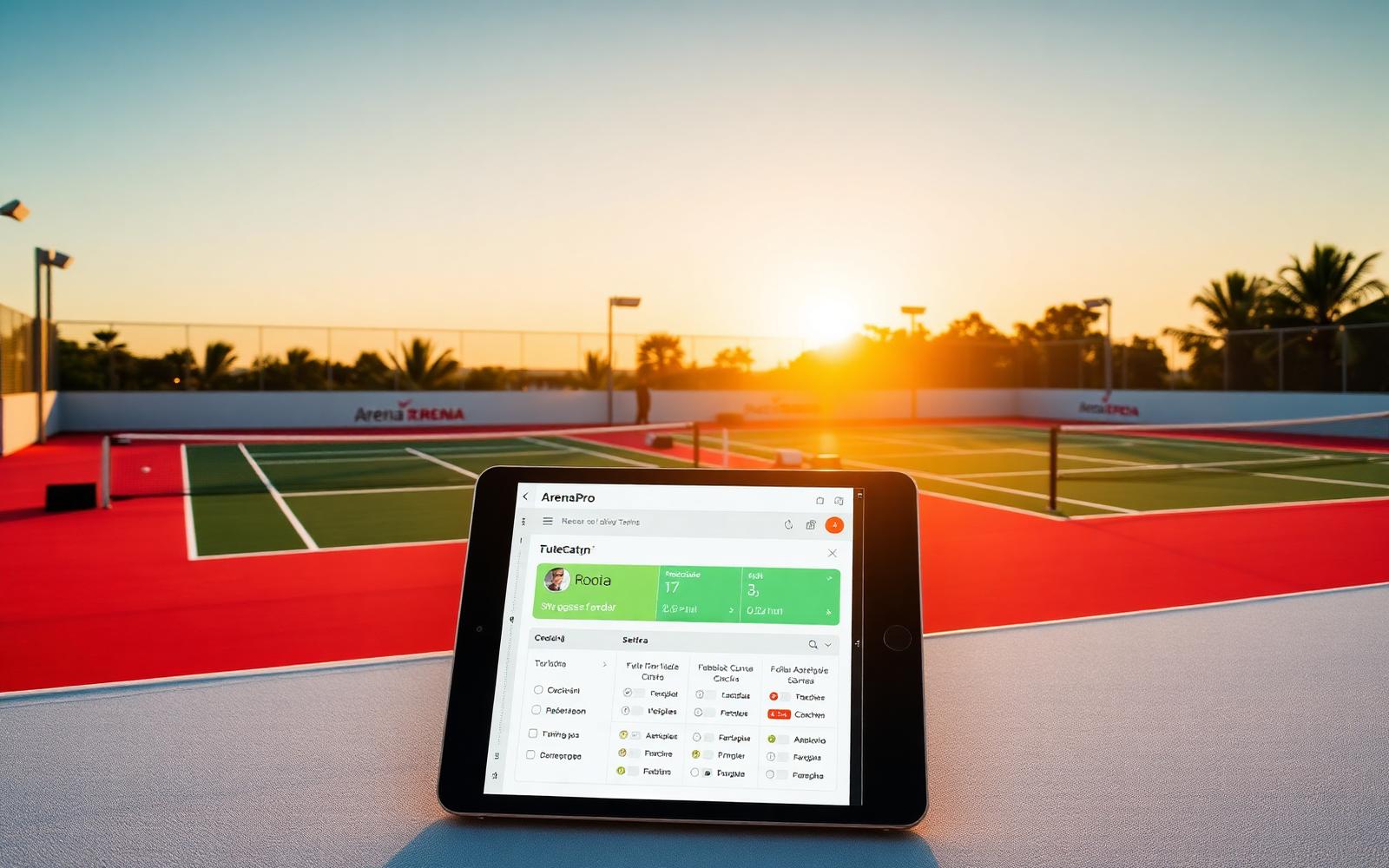 ArenaPro Hub no controle da arena